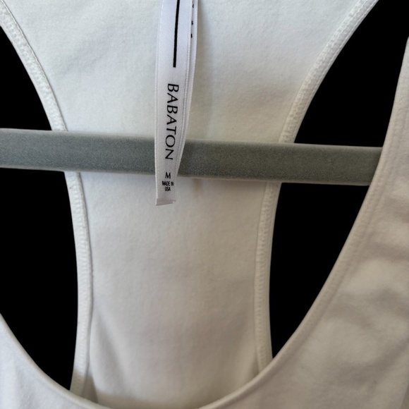 Aritzia Babaton Slimming Tank Size Medium Ivory - Picture 3 of 3